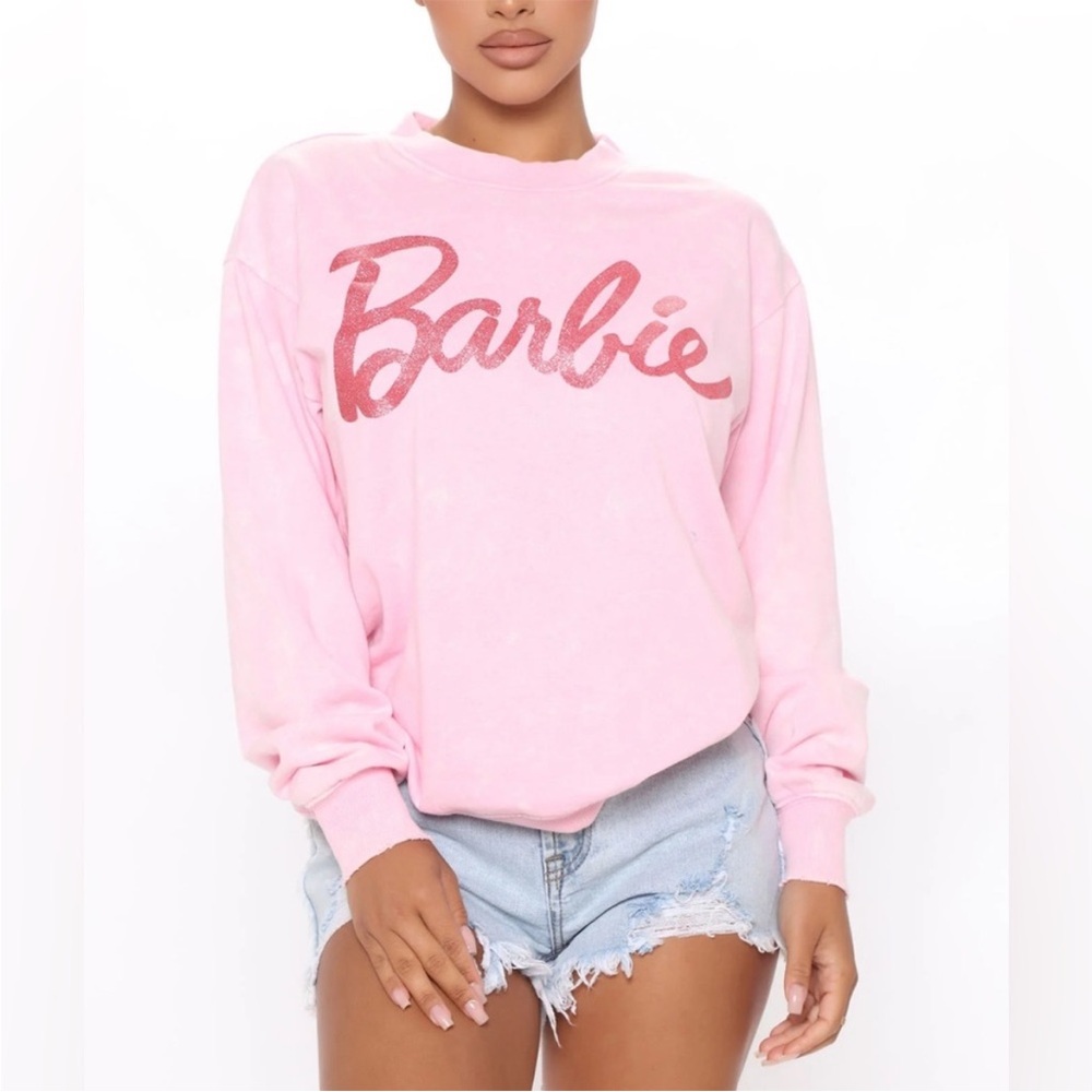 Barbie Pink Sweatshirt